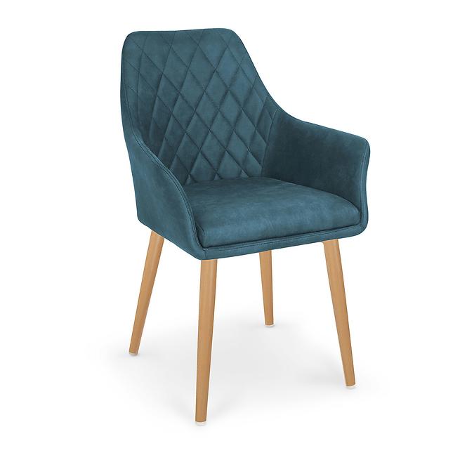 Stolička K287 ekokoža/kov granát 58x61x85