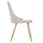 Stolička K285 tkanina/kov svetlý popol 56x49x91,6