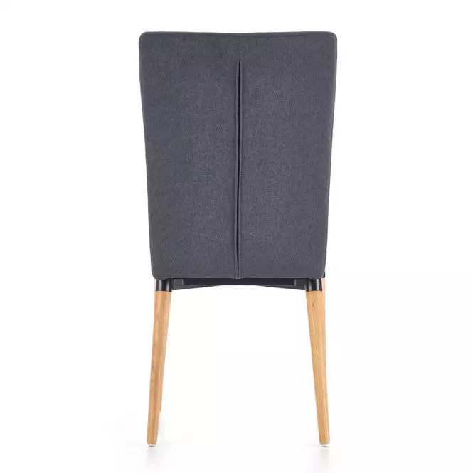 Stolička K273 tkanina/drevo tmavý popol 45x60x95
