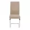 Stolička K85 kov/ekokoža cappucino 42x56x100,2