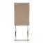 Stolička K85 kov/ekokoža cappucino 42x56x100,3