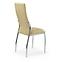 Stolička K209 kov/ekokoža béž 43x54x101,2