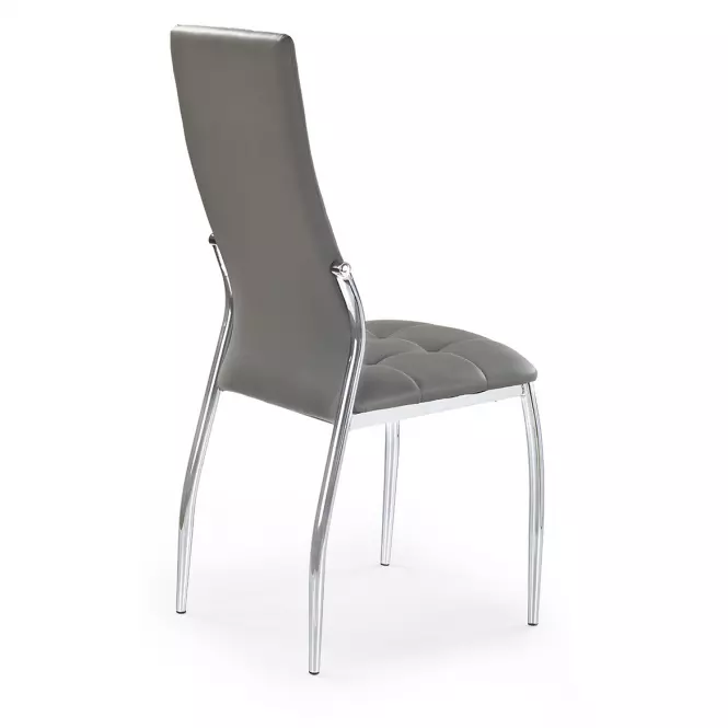 Stolička K209 kov/ekokoža popol 43x54x101,2