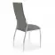 Stolička K209 kov/ekokoža popol 43x54x101,2