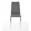 Stolička K309 tkanina/kov svetlý popol 43x57x97,2