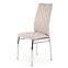 Stolička K309 tkanina/kov svetlá béž 43x57x97