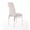 Stolička K309 tkanina/kov svetlá béž 43x57x97,3