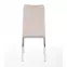 Stolička K309 tkanina/kov svetlá béž 43x57x97,4