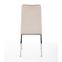 Stolička K309 tkanina/kov svetlá béž 43x57x97,4