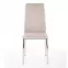 Stolička K309 tkanina/kov svetlá béž 43x57x97,5