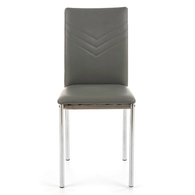 Stolička K137 kov/ekokoža popol 40x49x88,2