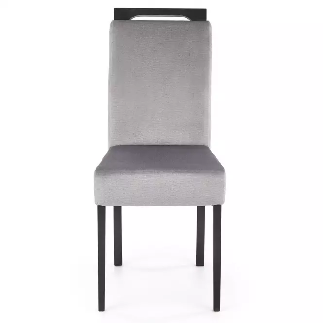 Stolička Clarion 2 drevo/velvet čierna/monolit 85