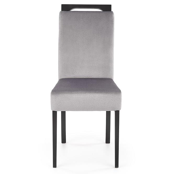 Stolička Clarion 2 drevo/velvet čierna/monolit 85