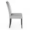 Stolička Clarion 2 drevo/velvet čierna/monolit 85,4