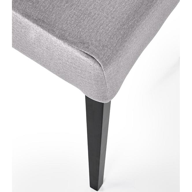 Stolička Clarion 2 drevo/velvet čierna/monolit 85
