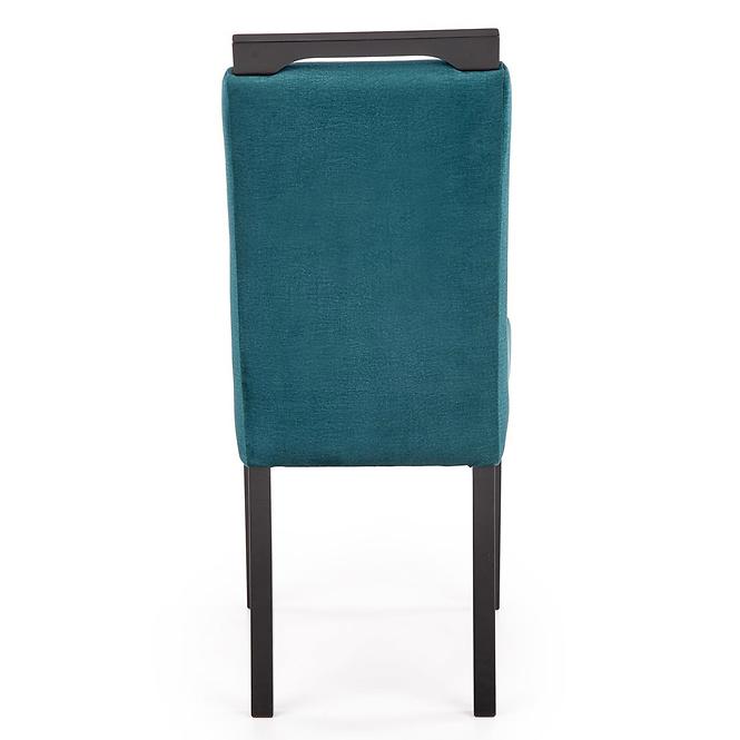 Stolička Clarion 2 drevo/velvet čierna/monolit 37,3