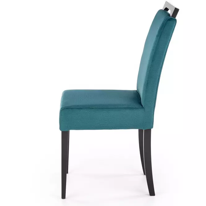 Stolička Clarion 2 drevo/velvet čierna/monolit 37
