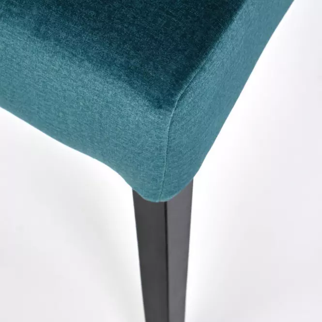 Stolička Clarion 2 drevo/velvet čierna/monolit 37