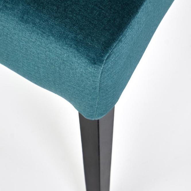 Stolička Clarion 2 drevo/velvet čierna/monolit 37