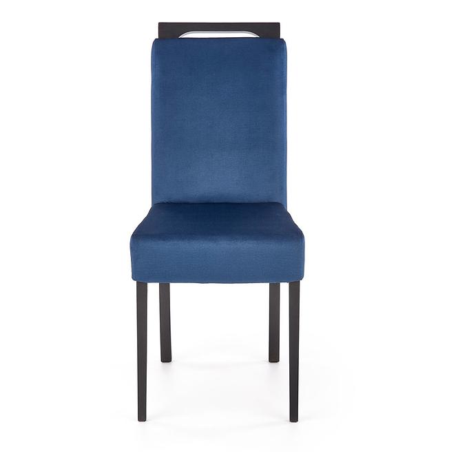 Stolička Clarion 2 drevo/velvet čierna/monolit 77