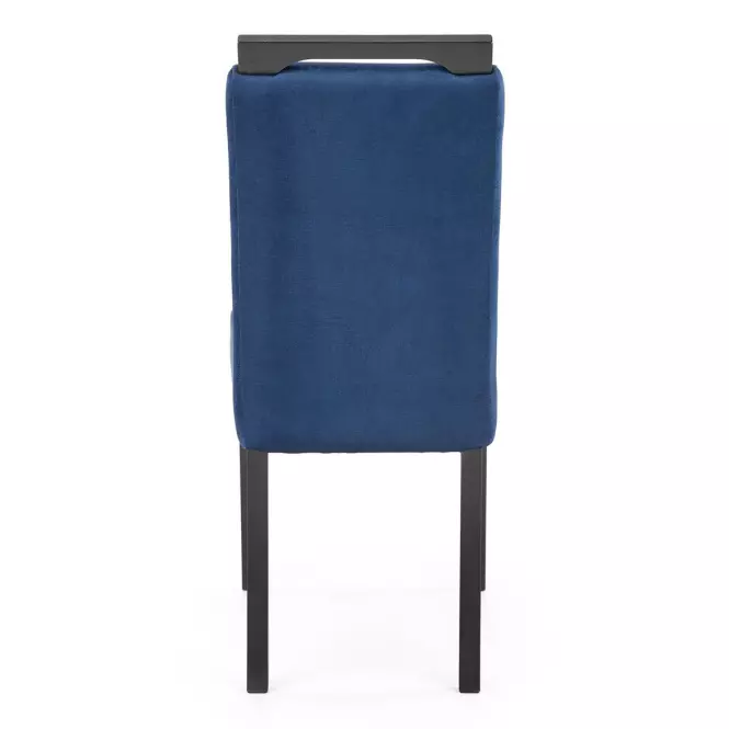 Stolička Clarion 2 drevo/velvet čierna/monolit 77