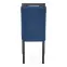 Stolička Clarion 2 drevo/velvet čierna/monolit 77,3