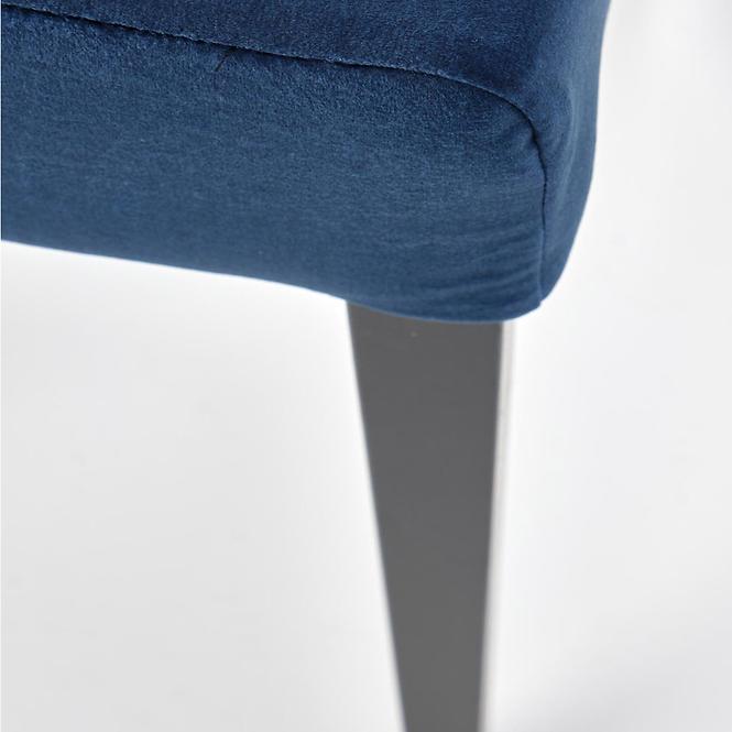 Stolička Clarion 2 drevo/velvet čierna/monolit 77