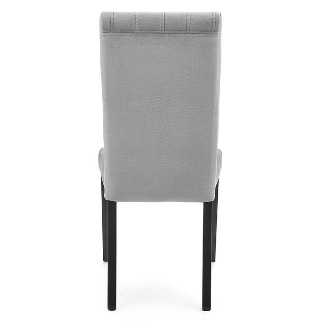 Stolička Diego 2 drevo/velvet čierna/monolit 85,3