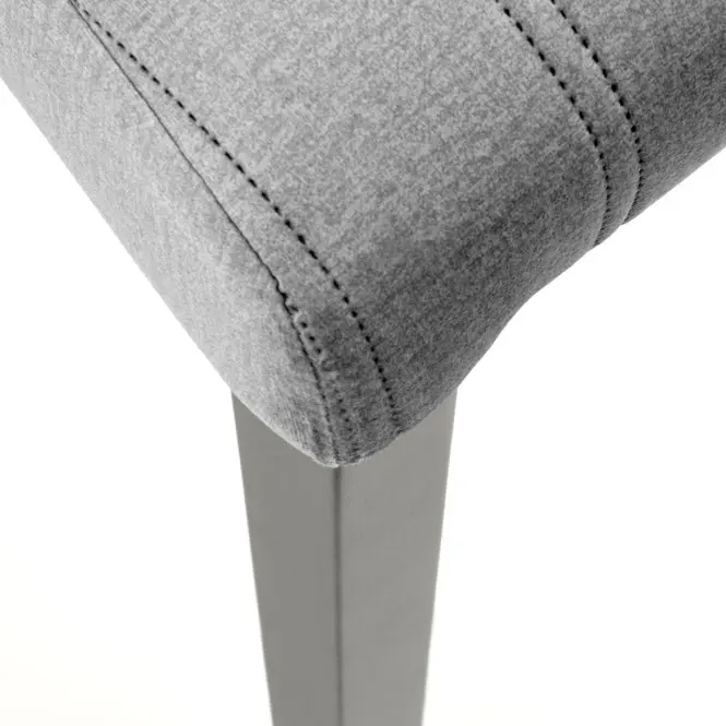 Stolička Diego 2 drevo/velvet čierna/monolit 85,9