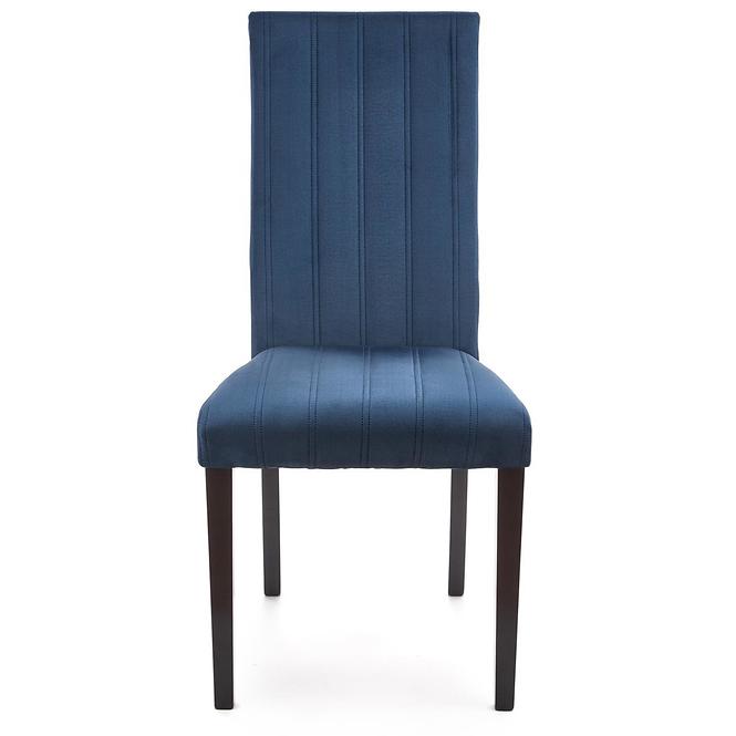 Stolička Diego 2 drevo/velvet čierna/monolit 77,2