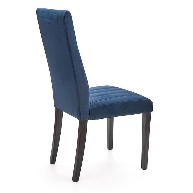 Stolička Diego 2 drevo/velvet čierna/monolit 77,5