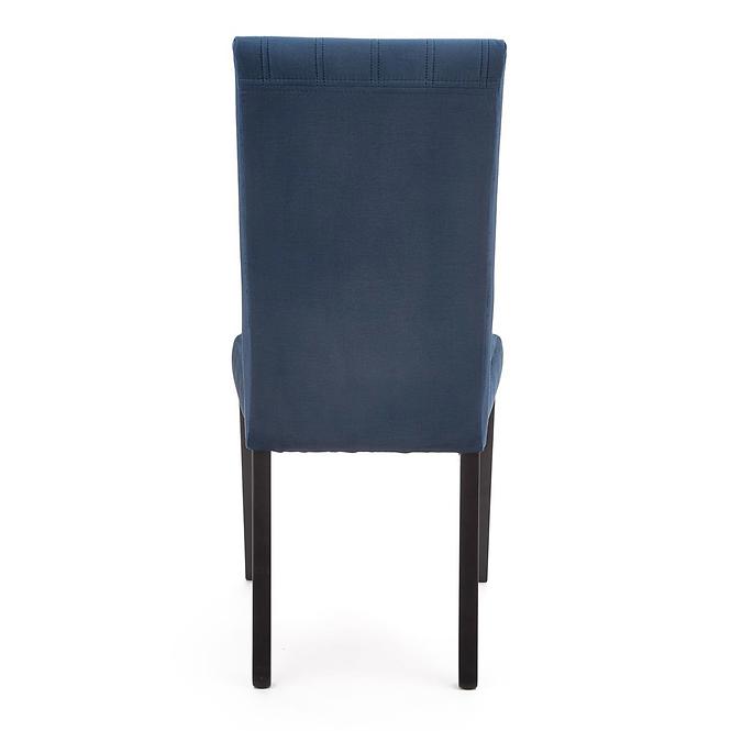 Stolička Diego 2 drevo/velvet čierna/monolit 77,6