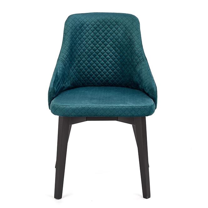 Stolička Toledo 3 drevo/velvet čierna/monolit 37,2