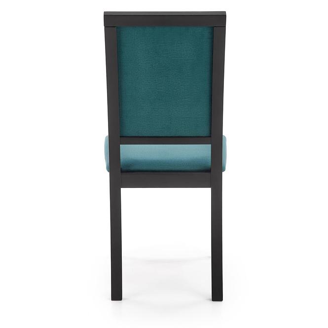 Stolička Sylwek 1 drevo/velvet čierna/monolit 37,2