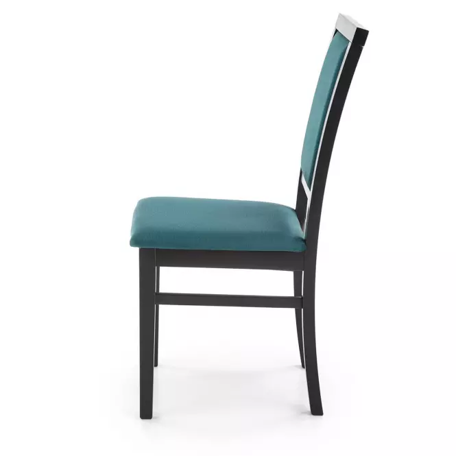 Stolička Sylwek 1 drevo/velvet čierna/monolit 37