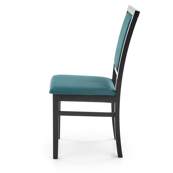 Stolička Sylwek 1 drevo/velvet čierna/monolit 37,3