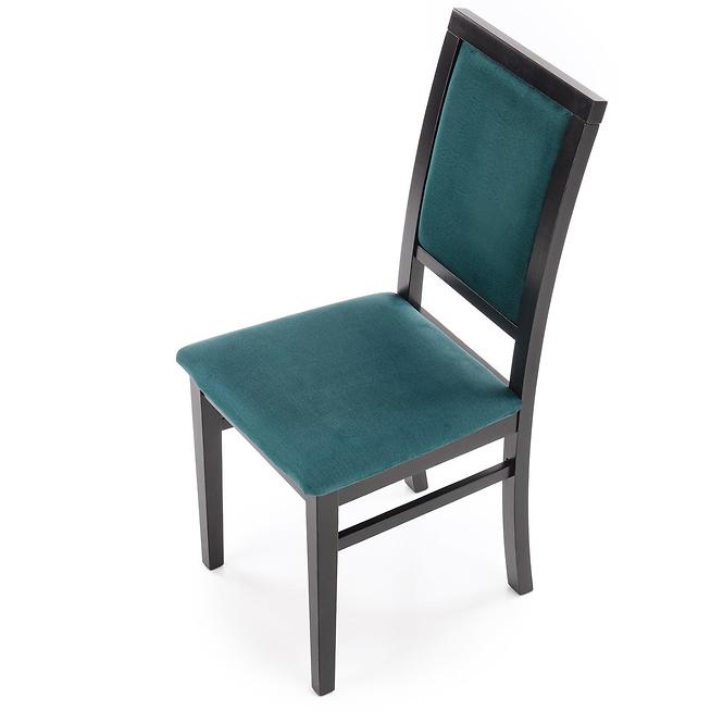 Stolička Sylwek 1 drevo/velvet čierna/monolit 37
