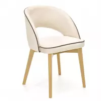 Stolička Marino drevo/velvet dub/monolith 04 51x57x78