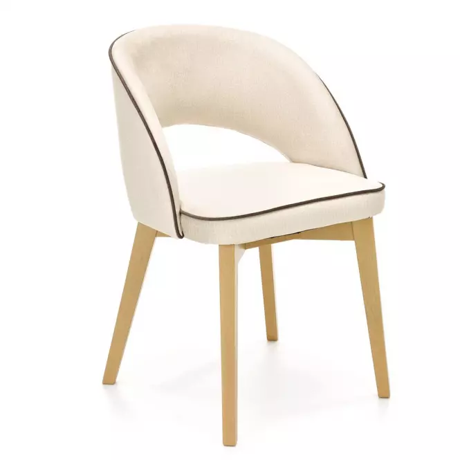 Stolička Marino drevo/velvet dub/monolith 04 51x57x78