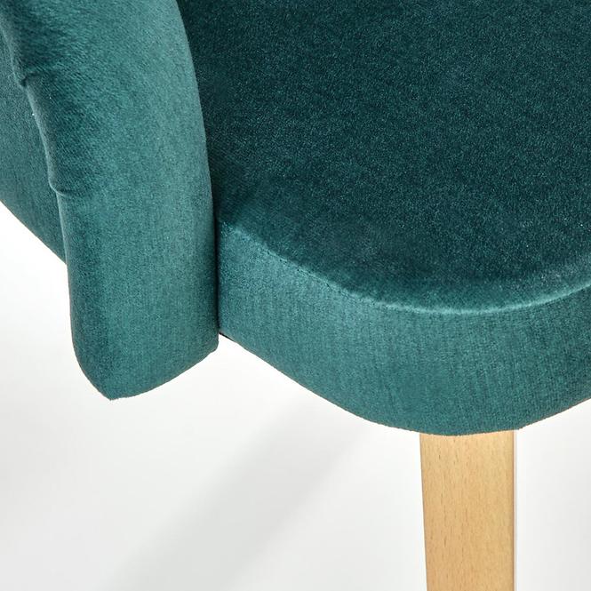 Stolička Toledo 2 drevo/velvet dub/monolit 37 57x56x86