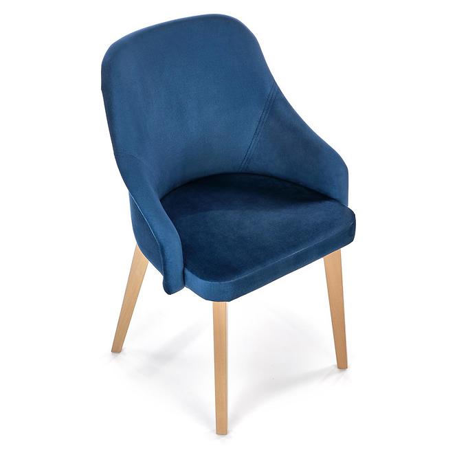 Stolička Toledo 2 drevo/velvet dub/monolit 77 57x56x86