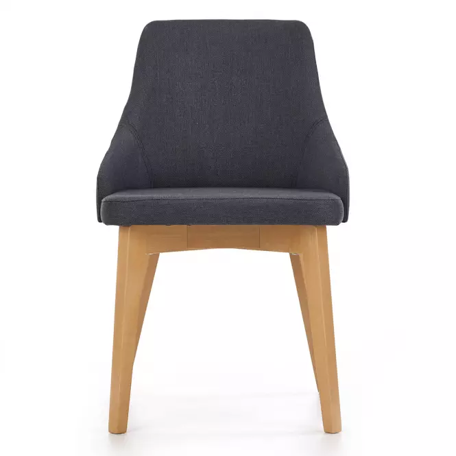 Stolička Toledo drevo/velvet dub/inari 95 51x55x82