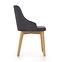 Stolička Toledo drevo/velvet dub/inari 95 51x55x82,3