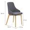 Stolička Toledo drevo/velvet dub/inari 95 51x55x82,7