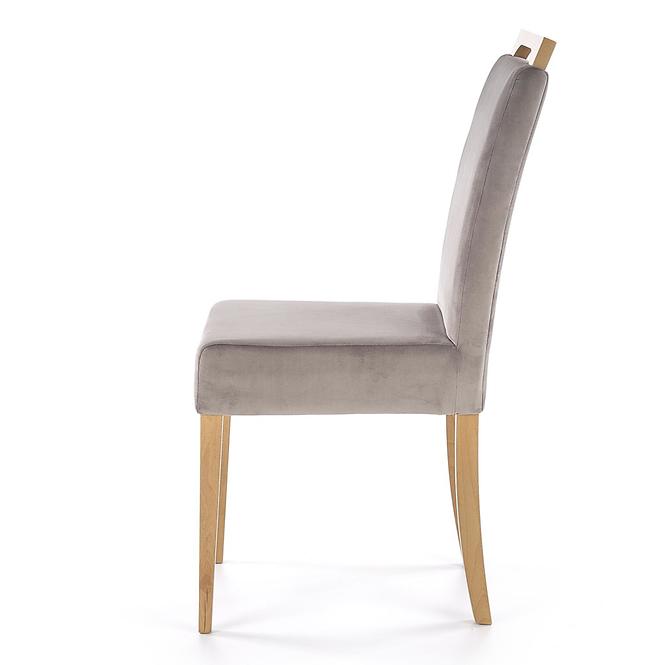 Stolička Clarion drevo/velvet dub/riviera 91 47x59x99