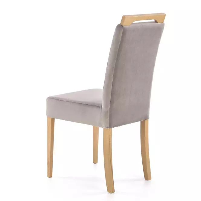 Stolička Clarion drevo/velvet dub/riviera 91 47x59x99