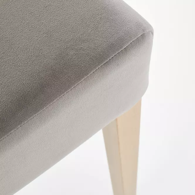 Stolička Clarion drevo/velvet dub/riviera 91 47x59x99
