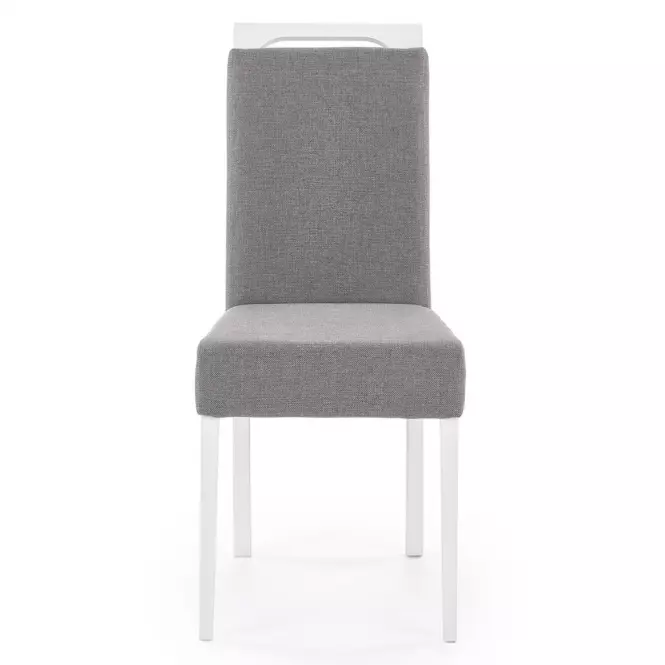 Stolička Clarion drevo/velvet biela/inari 91 47x59x99,2