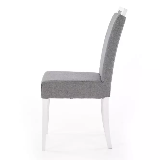 Stolička Clarion drevo/velvet biela/inari 91 47x59x99,3