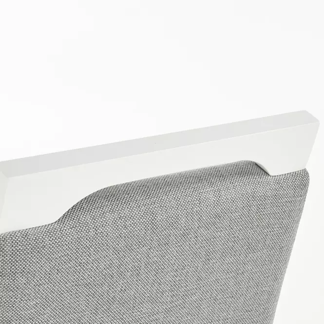 Stolička Clarion drevo/velvet biela/inari 91 47x59x99,7